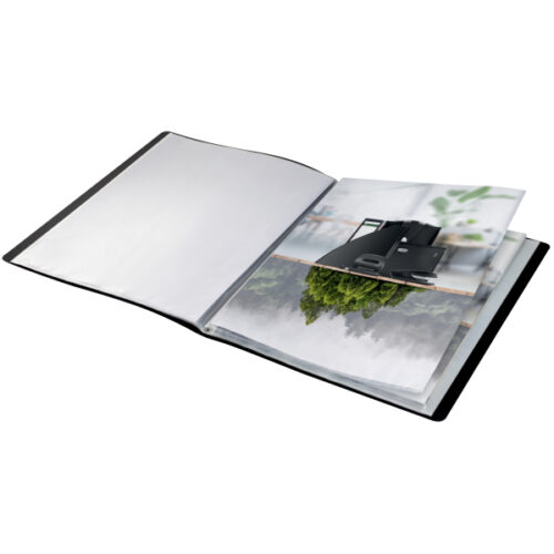 46760095_07.jpg Album ofertowy Recycle A4 PP 20 koszulek, czarny