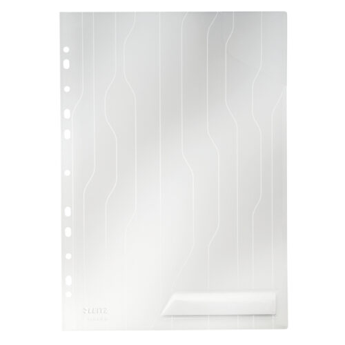 Folder Leitz Combifile, biały przezroczysty, folia 5 szt., 200 mic.