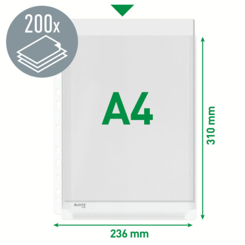 47563003_05-2.jpg Poszerzane koszulki Leitz, A4, 48% PCV z recyklingu, 170 mic.