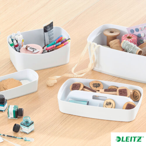 53230001_n_03.jpg MyBox Organizer mały z uchwytem Leitz WOW dwukolorowy, biały