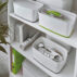MyBox Organizer mały z uchwytem Leitz WOW dwukolorowy, biały