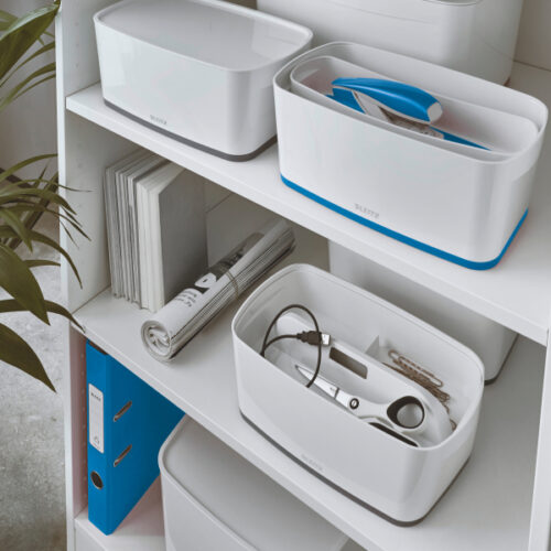 53230001_n_16.jpg MyBox Organizer mały z uchwytem Leitz WOW dwukolorowy, biały