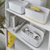MyBox Organizer mały z uchwytem Leitz WOW dwukolorowy, biały