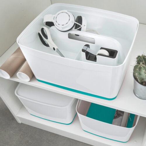 53230001_n_22.jpg MyBox Organizer mały z uchwytem Leitz WOW dwukolorowy, biały