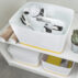 MyBox Organizer mały z uchwytem Leitz WOW dwukolorowy, biały