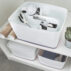 MyBox Organizer mały z uchwytem Leitz WOW dwukolorowy, biały