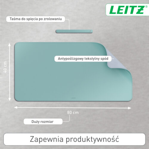 53820051_n_09.jpg Mata Leitz na biurko, 800 x 400 mm, miętowa
