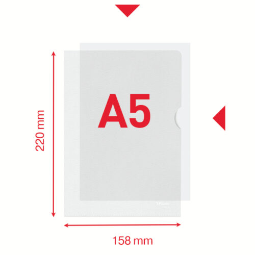 54850_04-1.jpg Ofertówki groszkowe Esselte, A5, 30% PP z recyklingu, 115 mic.