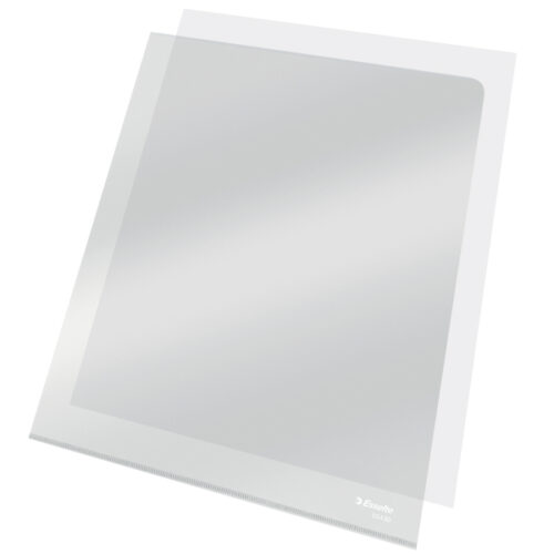 55430_06-1.jpg Ofertówki krystaliczne Esselte, A4, sztywne, 150 mic., przezroczysty
