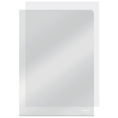 55430_08-1.jpg Ofertówki krystaliczne Esselte, A4, sztywne, 150 mic., przezroczysty