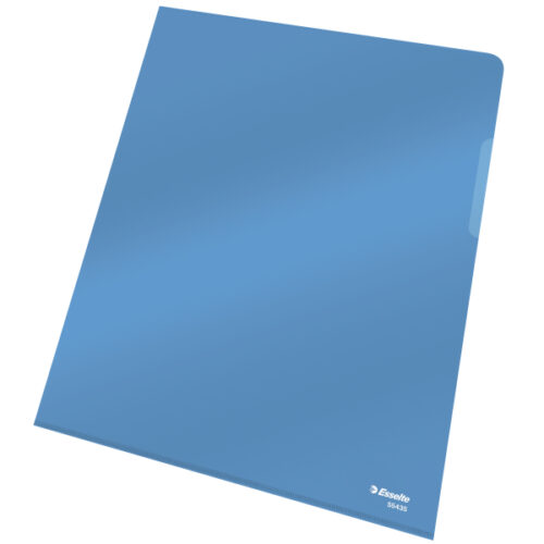 55435_iu_01-1.jpg Ofertówki krystaliczne Esselte, A4, sztywne, 150 mic., niebieski