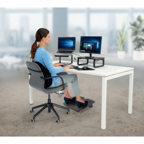 56155EU_06.jpg Podnóżek Kensington SoleMassage, czarny