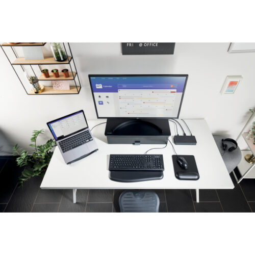 60112_n_09.jpg Podstawka chłodząca Kensington SmartFit™ Easy Riser™ pod laptopa, szara