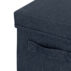 Pudełko do przechowywania z pokrywką Leitz Fabric, małe, 2 sztuki, ciemnoszare