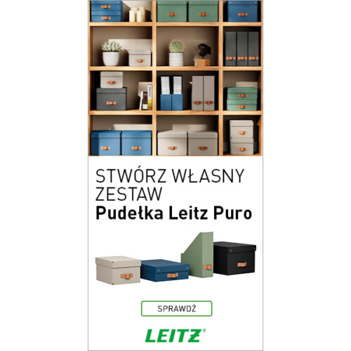 61470050_n_13.jpg Pudełko do przechowywania Leitz Puro z pokrywką, małe, 7 l, z tektury w 100% z recyklingu, 2 szt., zielone
