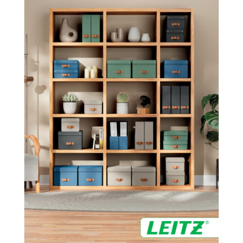 61470050_n_18.jpg Pudełko do przechowywania Leitz Puro z pokrywką, małe, 7 l, z tektury w 100% z recyklingu, 2 szt., zielone