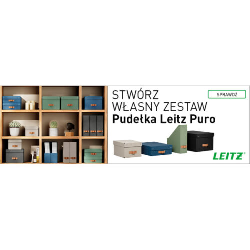 61480068_n_06.jpg Pudełko do przechowywania Leitz Puro z pokrywką, średnie niskie, 8 l, z tektury w 100% z recyklingu, 2 szt., granatowe