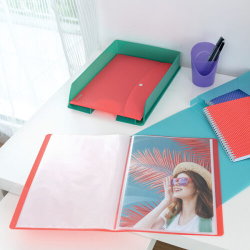 626232_02-1.jpg Album ofertowy Esselte Colour'Breeze, z 60 koszulkami, niebieski