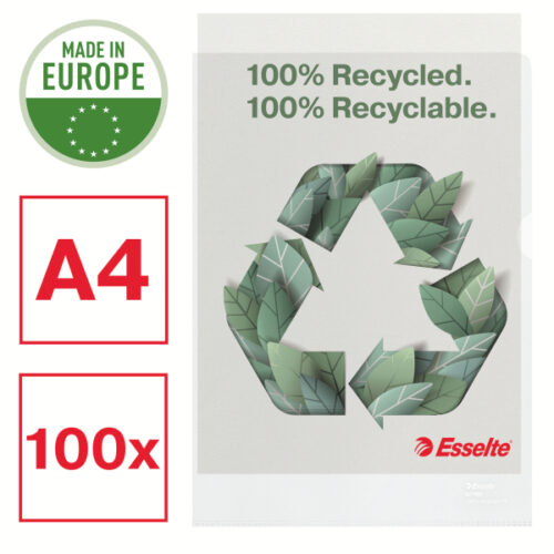 627496_02-1.jpg Ofertówki groszkowe Esselte Recycled Premium PP 100 mic. A4