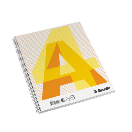 62902.jpg Kołonotatnik Esselte A4, w kratkę, spirala z boku