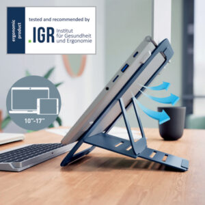63460089_01.jpg Ultrapłaska aluminiowa podstawka pod laptopa Leitz Ergo z regulacją wysokości