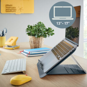 64260089_01.jpg Podstawka pod laptopa Leitz Ergo Cosy, 80% plastiku z recyklingu, szara