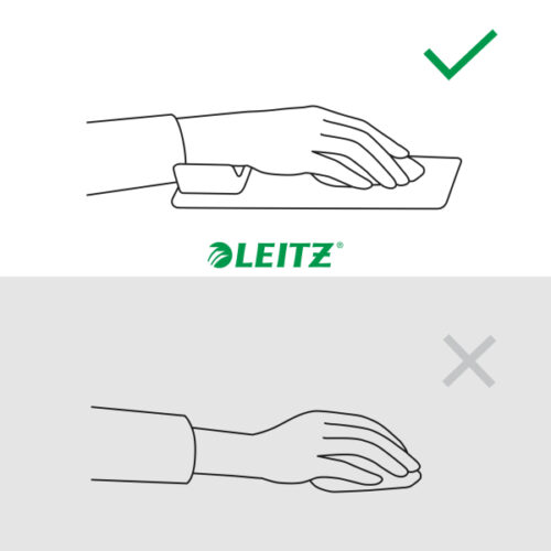 65170085_03.jpg Podkładka Leitz Ergo pod mysz i nadgarstek, jasnoszara