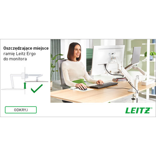 65380085_n_05.jpg Podwójne ramię Leitz Ergo do monitora i laptopa, jasnoszare