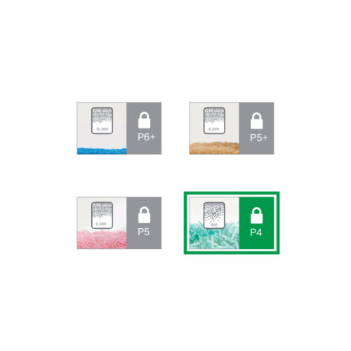 80010000_04.jpg Niszczarka Leitz IQ Home Office Slim, P4, 10 kartek, 23 l kosz