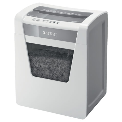 80030000.jpg Niszczarka Leitz IQ Office, P4, 15 kartek, 23 l kosz
