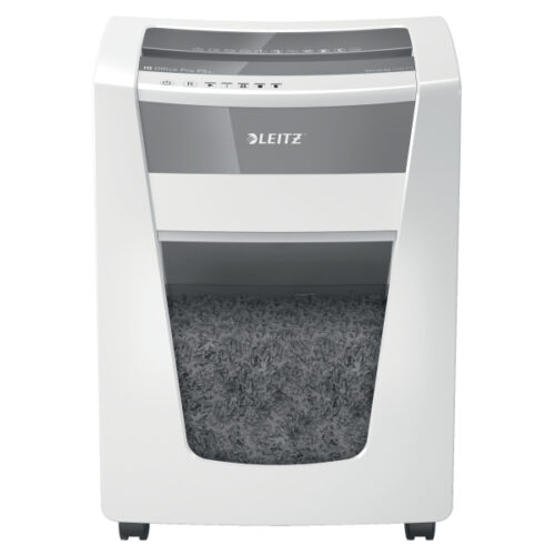 80040000_01.jpg Niszczarka Leitz IQ Office Pro, P5+, 7 kartek, 30 l kosz