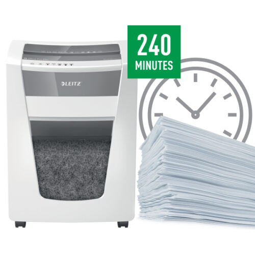 80040000_04.jpg Niszczarka Leitz IQ Office Pro, P5+, 7 kartek, 30 l kosz