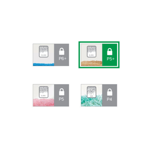 80040000_06.jpg Niszczarka Leitz IQ Office Pro, P5+, 7 kartek, 30 l kosz