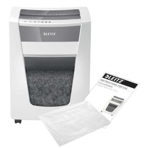 80040000_08.jpg Niszczarka Leitz IQ Office Pro, P5+, 7 kartek, 30 l kosz