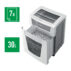 Niszczarka Leitz IQ Office Pro, P5+, 7 kartek, 30 l kosz