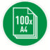 Niszczarka Leitz IQ AutoFeed 100, P4, 100 kartek, 34 l kosz