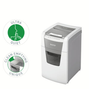 Niszczarka Leitz IQ AutoFeed 150, P4, 150 kartek, 44 l kosz