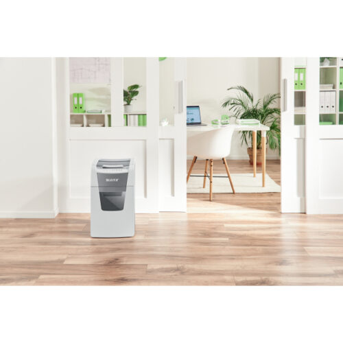 80130000_02.jpg Niszczarka Leitz IQ AutoFeed 150, P4, 150 kartek, 44 l kosz