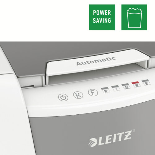 80130000_08.jpg Niszczarka Leitz IQ AutoFeed 150, P4, 150 kartek, 44 l kosz