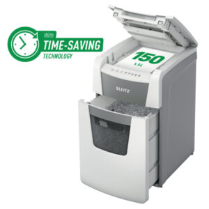 Niszczarka Leitz IQ AutoFeed 150, P5, 150 kartek, 44 l kosz