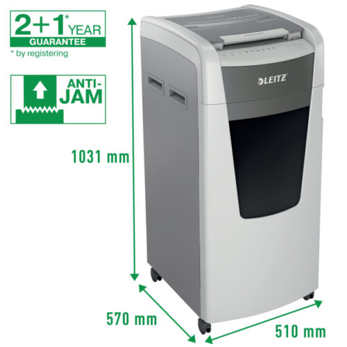 80180000_iu_03.jpg Niszczarka Leitz IQ AutoFeed 600, P5, 600 kartek, 110 l kosz