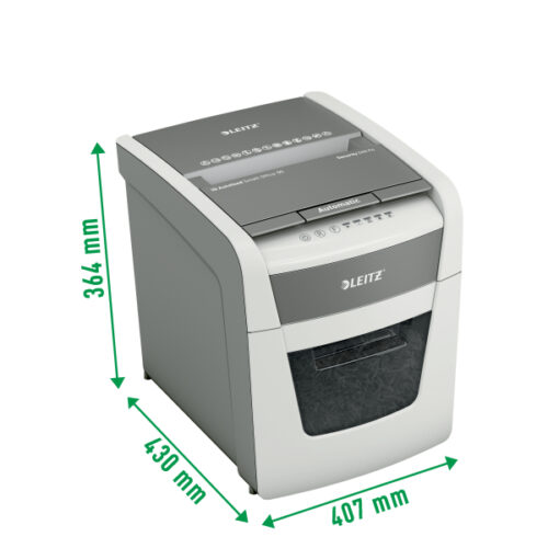 80350000_iu_02.jpg Niszczarka Leitz IQ AutoFeed 50, P4, 50 kartek, 20 l kosz
