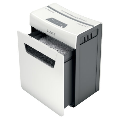 80910000_iu_04.jpg Niszczarka Leitz IQ Protect Premium 8X, P4, 8 kartek, 14 l kosz