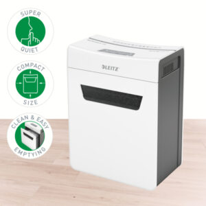 Niszczarka Leitz IQ Protect Premium 4M, P5, 4 kartki, 14 l kosz