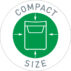Niszczarka Leitz IQ Protect Premium 6M, P5, 6 kartek, 18 l kosz