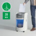 Niszczarka Leitz IQ Optimax Small Office 350, P5, 8 kartek, 22 l kosz