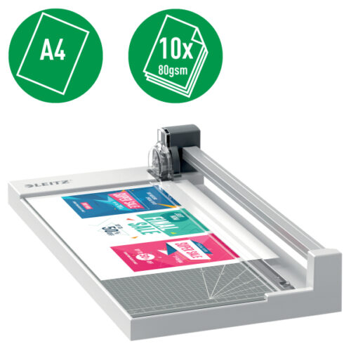 90260000_02.jpg Trymer Leitz Precision Home Office A4, do 10 kartek