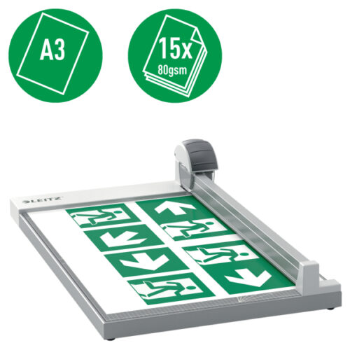 90280000_02.jpg Trymer Leitz Precision Office A3, do 15 kartek
