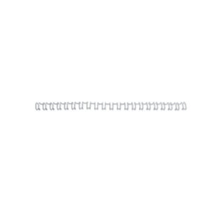Grzbiety drutowe GBC MultiBind A4, 6 mm, srebrne