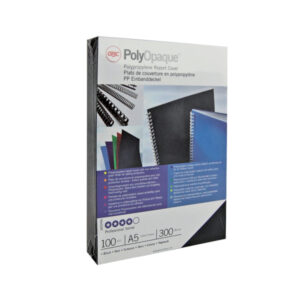 Okładki do bindowania GBC PolyOpaque, A4, 300 mic, białe